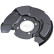 Cover plate, brake disc