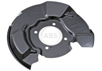 Cover plate, brake disc