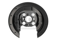 Cover plate, brake disc