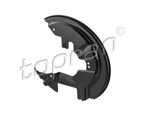 Cover plate, brake disc