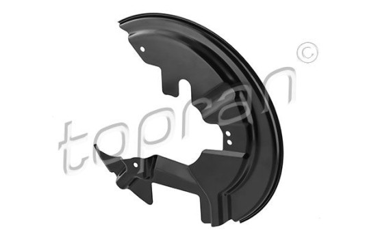 Cover plate, brake disc
