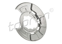Cover plate, brake disc