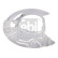Cover plate, brake disc