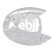 Cover plate, brake disc