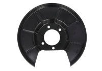 Cover plate, brake disc