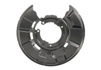 Cover plate, brake disc