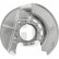 Cover plate, brake disc, Thumbnail 2