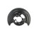 Cover plate, brake disc