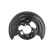 Cover plate, brake disc, Thumbnail 2