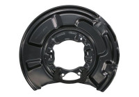 Cover plate, brake disc