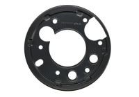 Cover plate, brake disc