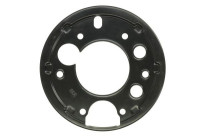 Cover plate, brake disc