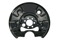 Cover plate, brake disc
