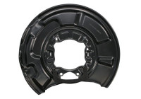 Cover plate, brake disc