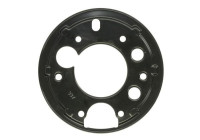 Cover plate, brake disc