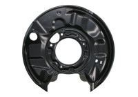 Cover plate, brake disc