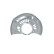 Cover plate, brake disc, Thumbnail 2