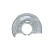 Cover plate, brake disc