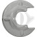 Cover plate, brake disc, Thumbnail 3