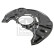 Cover plate, brake disc