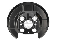Cover plate, brake disc