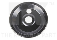 Cover plate, brake disc