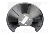 Cover plate, brake disc