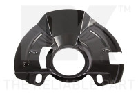 Cover plate, brake disc
