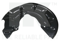 Cover plate, brake disc