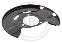 Cover plate, brake disc