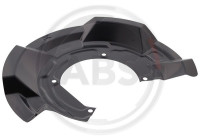 Cover plate, brake disc