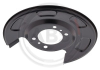 Cover plate, brake disc
