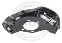 Cover plate, brake disc
