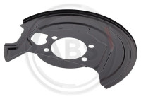 Cover plate, brake disc