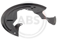 Cover plate, brake disc