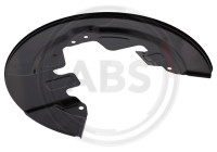 Cover plate, brake disc