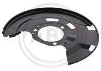 Cover plate, brake disc