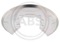 Cover plate, brake disc