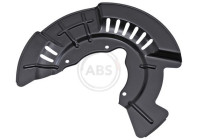 Cover plate, brake disc