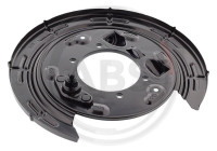 Cover plate, brake disc