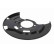 Cover plate, brake disc, Thumbnail 4