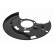 Cover plate, brake disc, Thumbnail 4