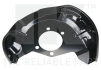Cover plate, brake disc