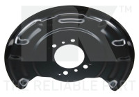 Cover plate, brake disc