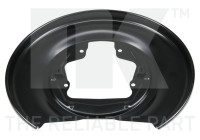 Cover plate, brake disc