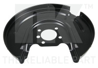 Cover plate, brake disc