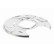Cover plate, brake disc, Thumbnail 3