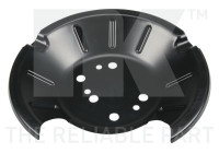 Cover plate, brake disc