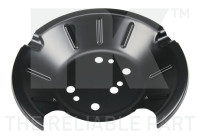Cover plate, brake disc