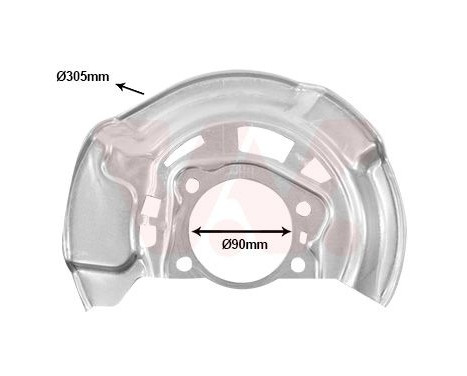 DUST SHIELD FOR RIGHT
